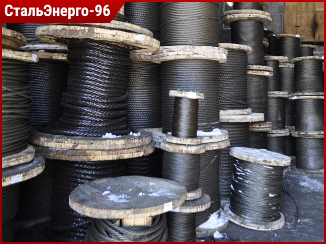Купить стальной канат двойной свивки типа ЛК-РО ГОСТ 7669-80